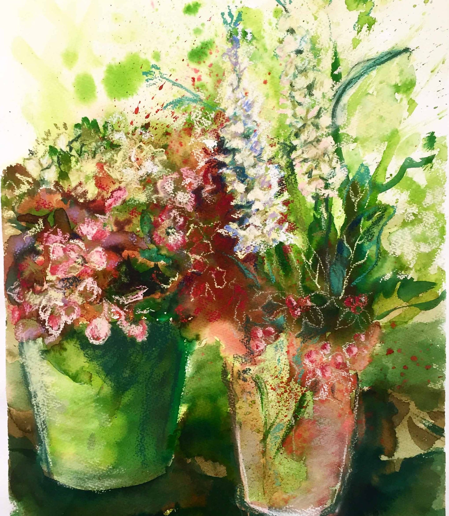 Friendly Floral Pots